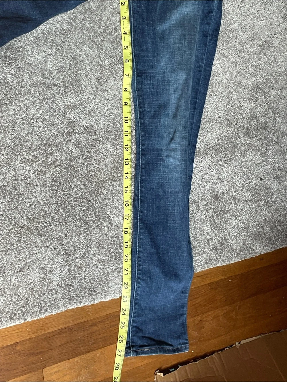 Levi's Women's Skinny Jeans - Dark Blue Wash high rise